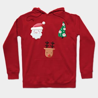 Christmas night santa Hoodie